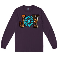 Plum joy with gemstone ado Long Sleeve Tee - AdoDesignShop