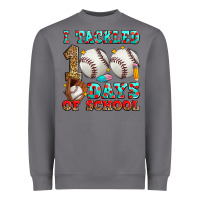 Storm i tackled 100 days of school baseball Heavyweight Sweatshirt - Zillion Design Studio
