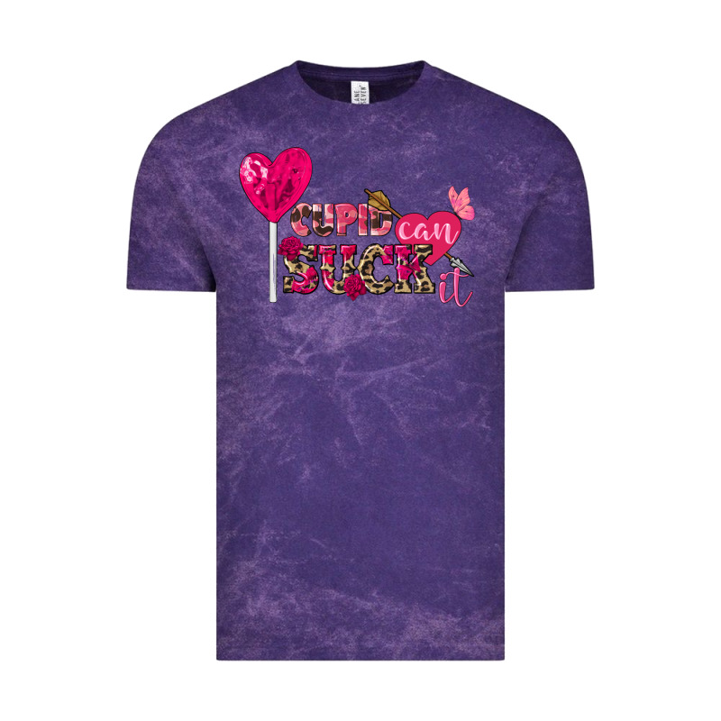 Cupid Can Suck It Valentine's Day Vintage Tee by FaDigitalArtStudio | Teevron
