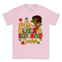 Bubblegum Pink pretty black and educated teacher Classic Tee - Artiststas
