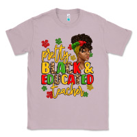Lilac pretty black and educated teacher Classic Tee - Artiststas