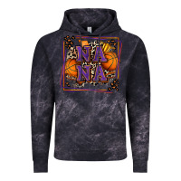 Cloud Black basketball nana with leopard Vintage Hoodie - Zillion Design Studio