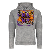 Cloud Rock basketball nana with leopard Vintage Hoodie - Zillion Design Studio