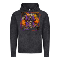 Vintage Black basketball nana with leopard Vintage Hoodie - Zillion Design Studio