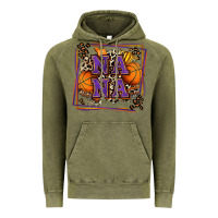 Vintage Olive basketball nana with leopard Vintage Hoodie - Zillion Design Studio