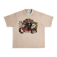 French Oak farm life Urban Heavy Tee - SublimationCraftShop