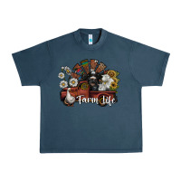 Midnight Navy farm life Urban Heavy Tee - SublimationCraftShop