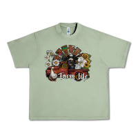 Oil Green farm life Urban Heavy Tee - SublimationCraftShop