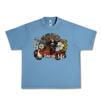 Pebble Blue farm life Urban Heavy Tee - SublimationCraftShop
