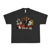 Pigment Black farm life Urban Heavy Tee - SublimationCraftShop