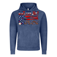 Vintage Denim batter up 2nd grade Vintage Hoodie - JahusDesignShop