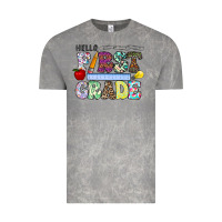 Cloud Rock hellofirstgrade Vintage Tee - CowhideDigitalArt