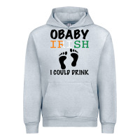 Heather Grey O' Baby Irish I Could Drink Urban Hoodie - Bettercallsaul