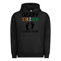 Pigment Black O' Baby Irish I Could Drink Urban Hoodie - Bettercallsaul