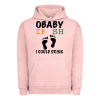 Pigment Salmon O' Baby Irish I Could Drink Urban Hoodie - Bettercallsaul
