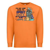 Carrot spirit animal raccoon Premium Sweatshirt - MaliasSmallBusiness