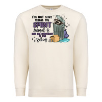 Sandshell spirit animal raccoon Premium Sweatshirt - MaliasSmallBusiness