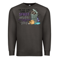 Smoke spirit animal raccoon Premium Sweatshirt - MaliasSmallBusiness