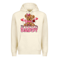 Sandshell my valentine is my daddy Premium Hoodie - LillyAllenDesigns