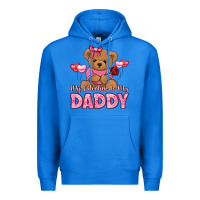 True Royal my valentine is my daddy Premium Hoodie - LillyAllenDesigns