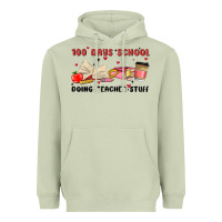 Matcha 100 days school Heavyweight Hoodie - MaliasSmallBusiness