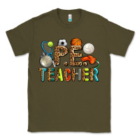 Army Green pe teacher Classic Tee - AdoDesignShop