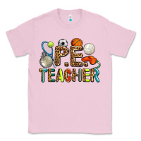 Bubblegum Pink pe teacher Classic Tee - AdoDesignShop