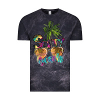 Cloud Black salty beach Vintage Tee - SublimationCraftShop