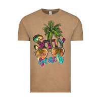 Vintage Coffee salty beach Vintage Tee - SublimationCraftShop