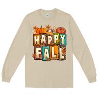 Mushroom happy fall Long Sleeve Tee - Artiststas