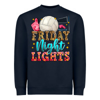 Navy friday night lights volleyball Heavyweight Sweatshirt - Zillion Design Studio