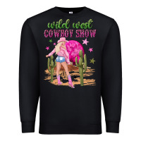 Black wild west cowboy show Premium Sweatshirt - NancyCooperArtShop