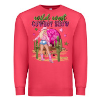 Cardinal wild west cowboy show Premium Sweatshirt - NancyCooperArtShop