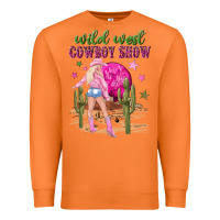 Carrot wild west cowboy show Premium Sweatshirt - NancyCooperArtShop