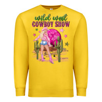 Lemon wild west cowboy show Premium Sweatshirt - NancyCooperArtShop