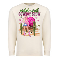 Sandshell wild west cowboy show Premium Sweatshirt - NancyCooperArtShop