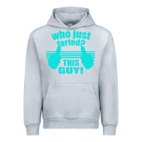Heather Grey Who Just Farted This Guy Urban Hoodie - Bettercallsaul
