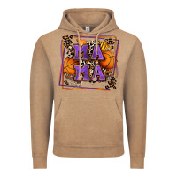 Vintage Coffee basketball mama with leopard Vintage Hoodie - Zillion Design Studio