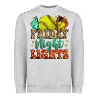 Heather Grey friday night lights softball Heavyweight Sweatshirt - Zillion Design Studio