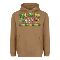 Toasted Coconut you're my lucky charm Heavyweight Hoodie - MaliasSmallBusiness