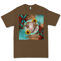 Cacao western merino Premium Tee - BarkalooDesign