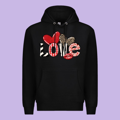 Love Premium Hoodie Designed By Lillyallendesigns