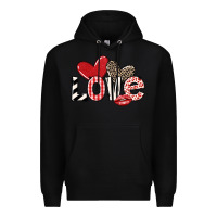 Black love Premium Hoodie - LillyAllenDesigns