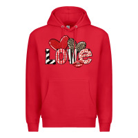 Red love Premium Hoodie - LillyAllenDesigns