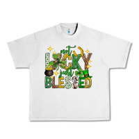 Lunar Rock Not lucky just blessed st. patricks day Urban Heavy Tee - Neo Western