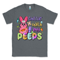 Charcoal Heather chillin' with my peeps Classic Tee - Artiststas