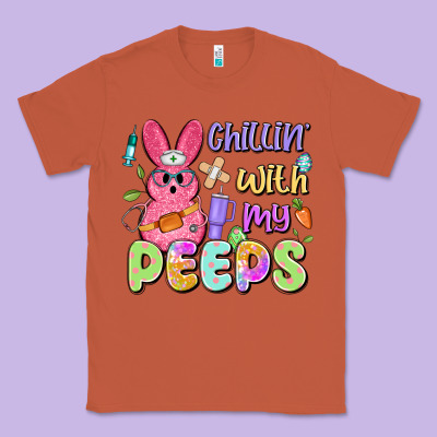 Chillin' With My Peeps Classic Tee Designed By Artiststas