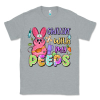 Heather Grey chillin' with my peeps Classic Tee - Artiststas