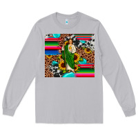 Moon Dust san judas leopard cowhide gemstone Long Sleeve Tee - JahusDesignShop