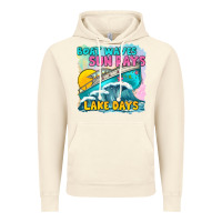 Vintage Artic boat waves sun rays lake days Vintage Hoodie - texasbilliewilder